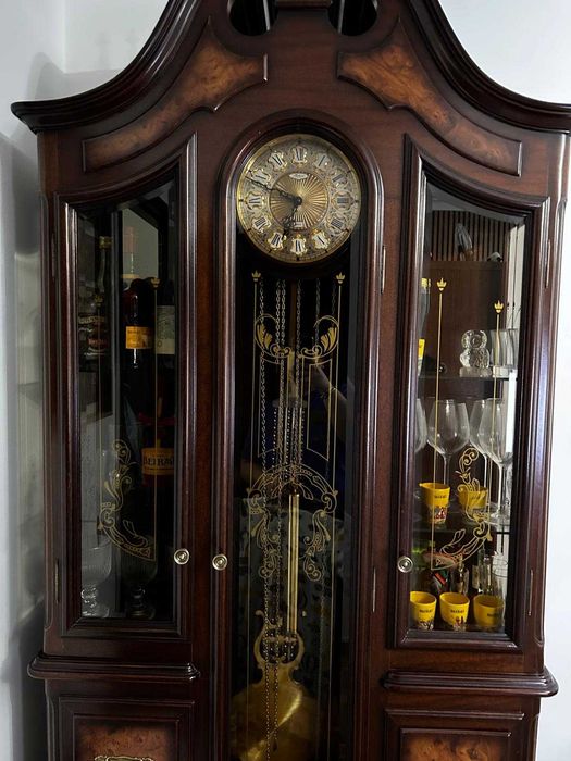 Relógio de Coluna Kieninger – Mecânico Alemão – Excelente Estado