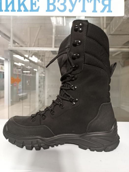 Берці зимові високі утеплювач Thinsulate устілка кевлар чорні 42,45