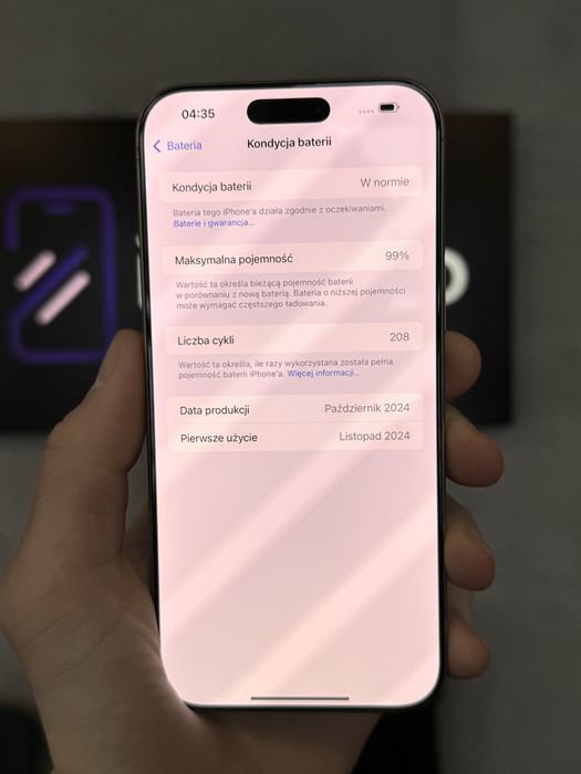 RATY 0% iPhone 16 Pro Max 256GB BATERIA 99% GWARANCJA 12 miesiecy!!!