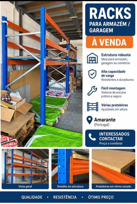 Prateleiras Racks industrial