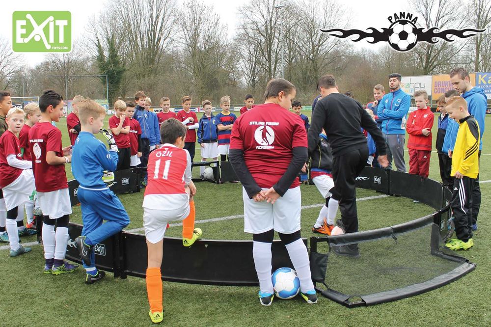 Exit Panna Oval arena street soccer duże owalne boisko 8,7m bramki