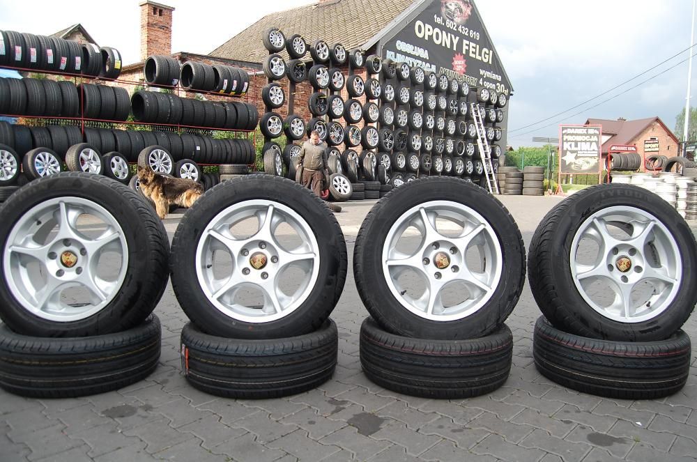 Felgi aluminiowe 18" 5X130 9J ET45 ORYGINAL PORSCHE