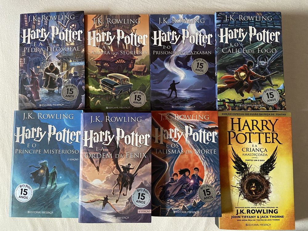 Harry Potter  As coleções especiais dos livros que não podes