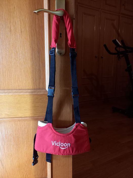 Andador bebé vermelho