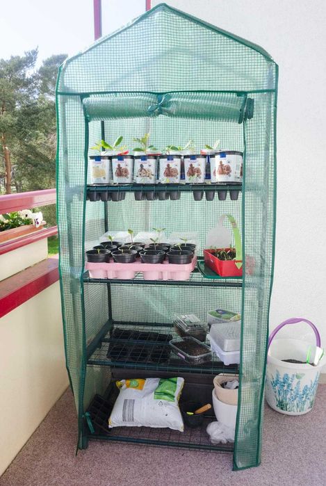 Kwietnik stojak na rośliny kwiaty uprawę szklarnia balkon