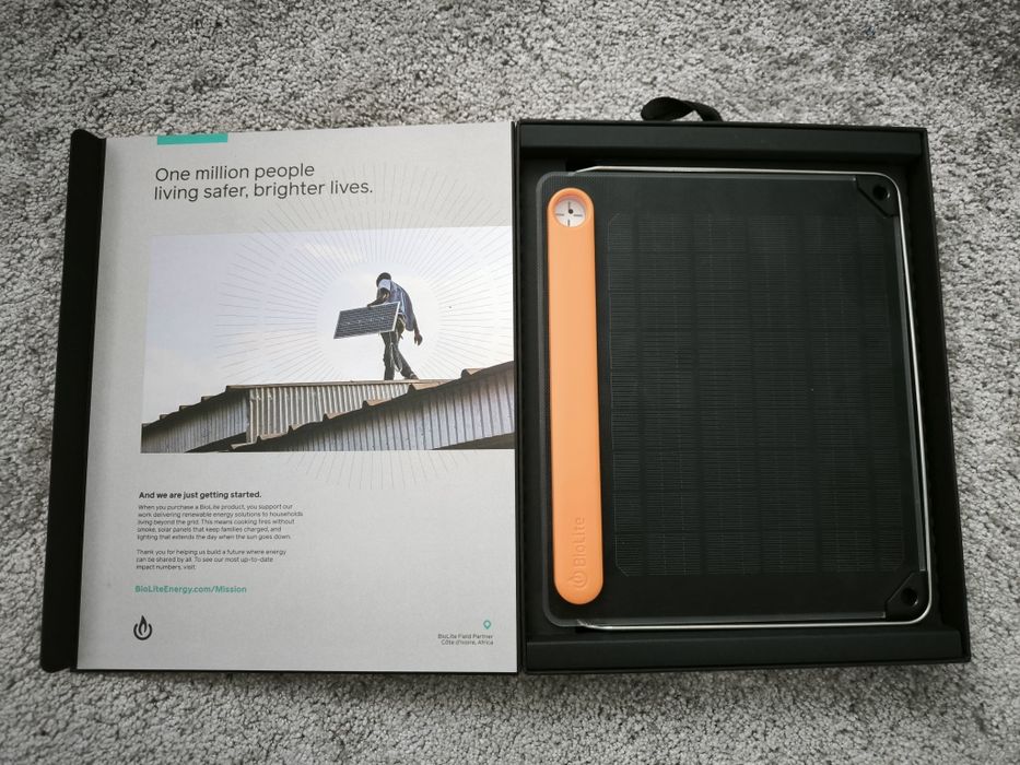 Сонячна панель BioLite SolarPanel 5+ | 3200 mAh