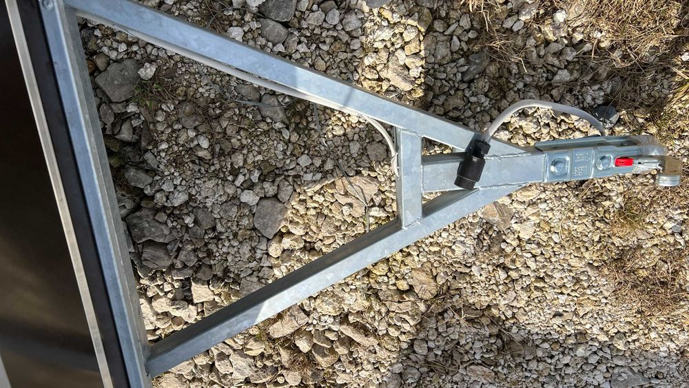 Причіп до легкового авто ПАЛИЧ 1,26 х 2,15м 40см борт оцинкований