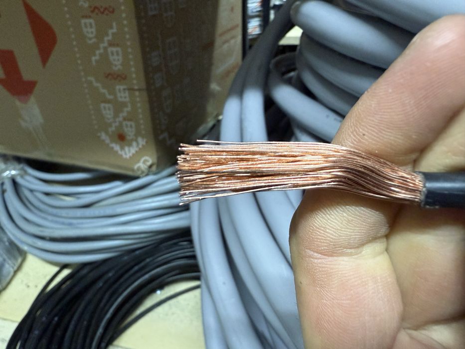 Кабеля Німецькі ПВС 5*25мм , 7*4мм, 7*16мм