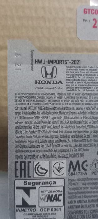 98 Honda Prelude Hot Wheels
