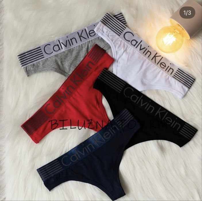 Стрінги Calvin Klein Білі L
