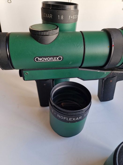 Nikon / Novoflex  Quick Shot Noflexar 400 mm + 600 mm