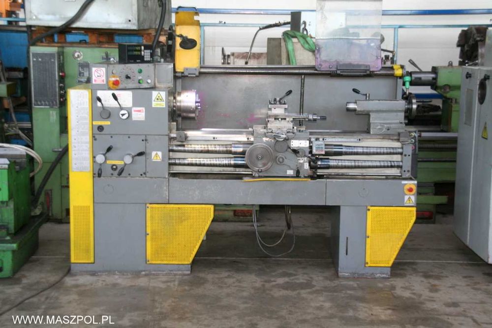 Tokarka FAMOT EUROPA TUM 35 x 1000 - falownik - ODCZYTY SONY - FILM