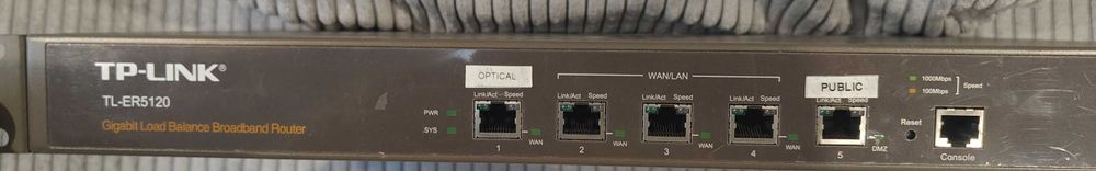 TP-LINK TL-ER5120 – Router Gigabit Load Balance/Firma/VPN – stabilny
