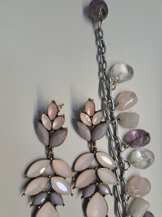 Conjunto pulseira mais brincos