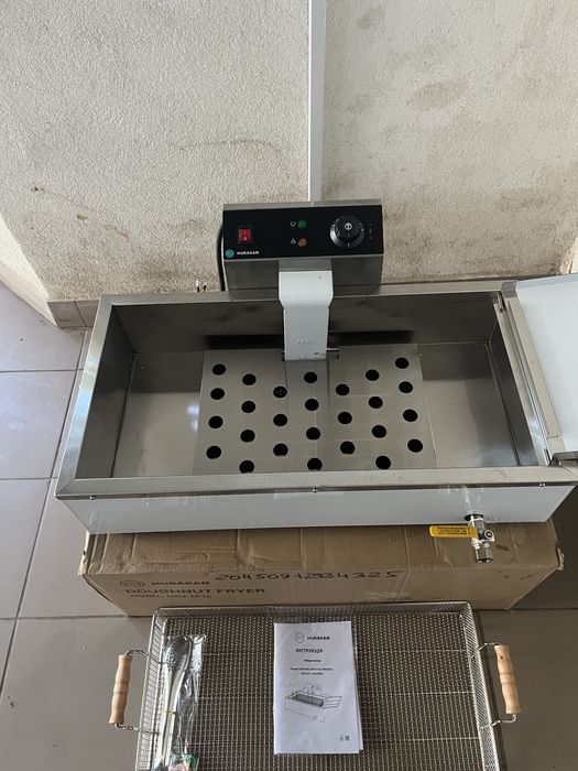 Чебуречниця-Фритюрниця Професійна Електрична Нова Hurakan-Німеччина