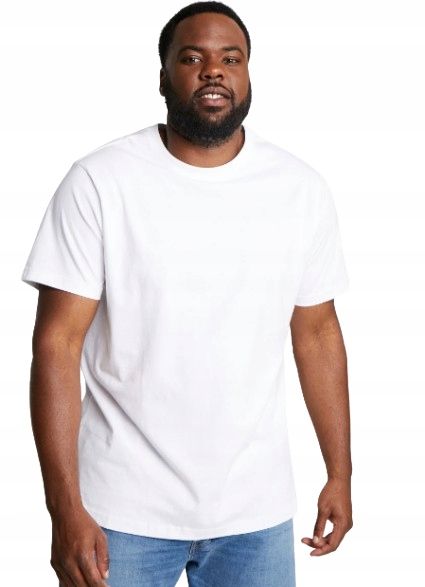 Urban classics t-shirt męski biały klasyk 3xl 1j9a