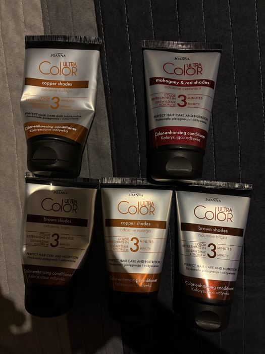 Koloryzujace odżywki Joanna