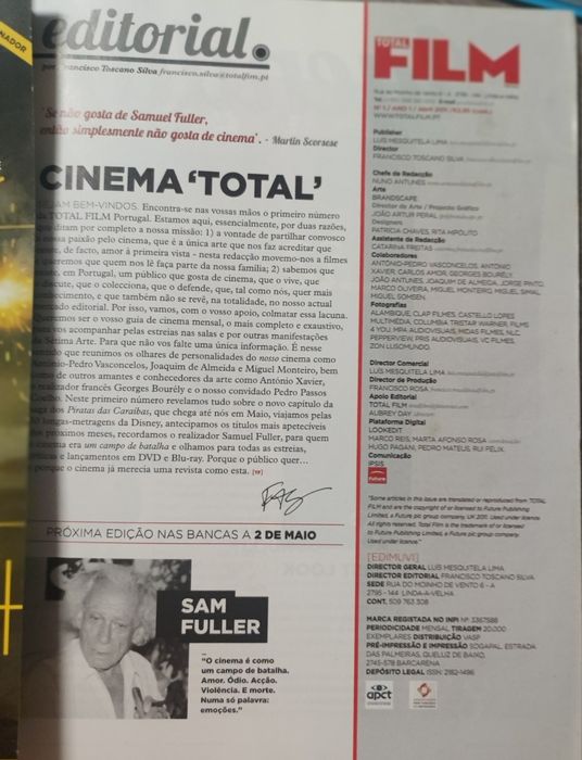 TOTAL filme revista n, 1