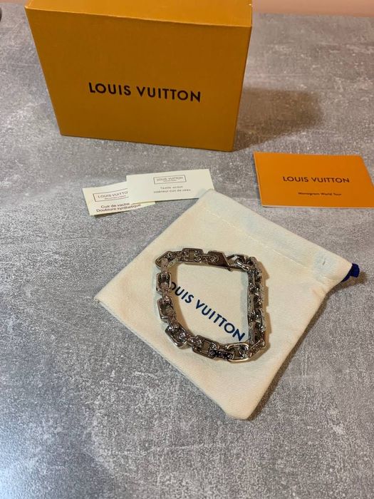 Чоловічий браслет Louis Vuitton Monogram \ Кулон на руку Луї Вітон