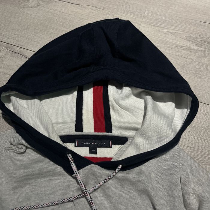 Tommy hilfinger szary sweter meski xxl