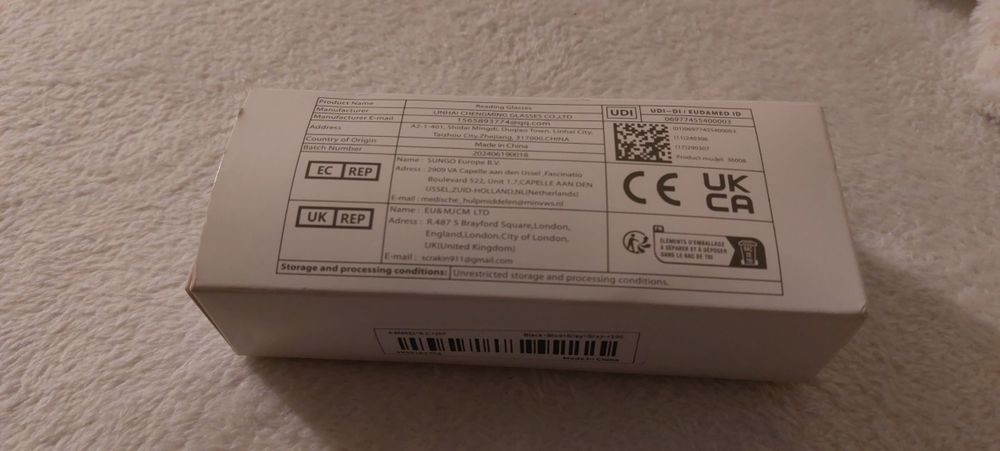 Zestaw okularów do czytania [+1]  +1