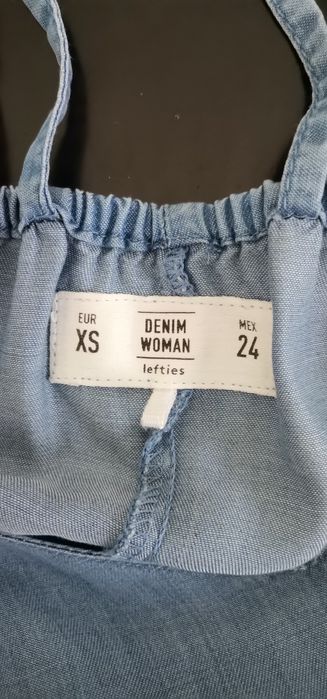 Vestido Lefties de ganga fina
