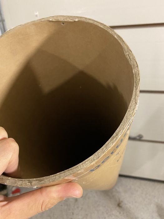 Rura tekturowa 2m, szalunek, do montażu słupków -średnica 21cm