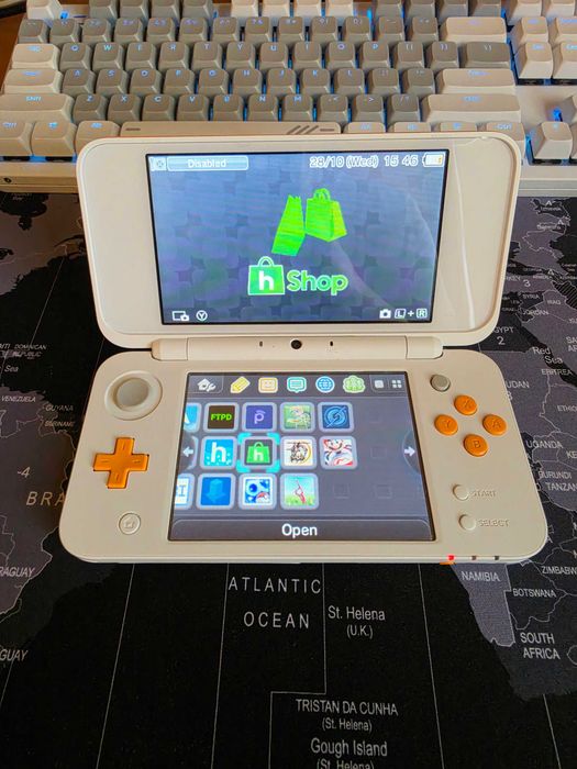 Nintendo NEW 2DS XL - MOD + 32GB SDCARD