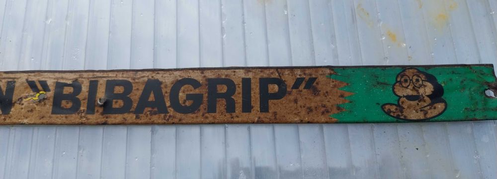 Chapa antiga Michelin Bibagrip