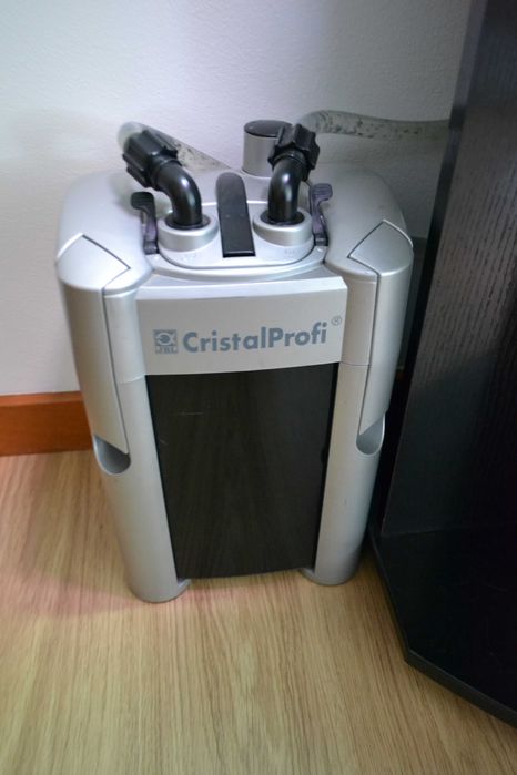 Aquário + móvel + acessórios