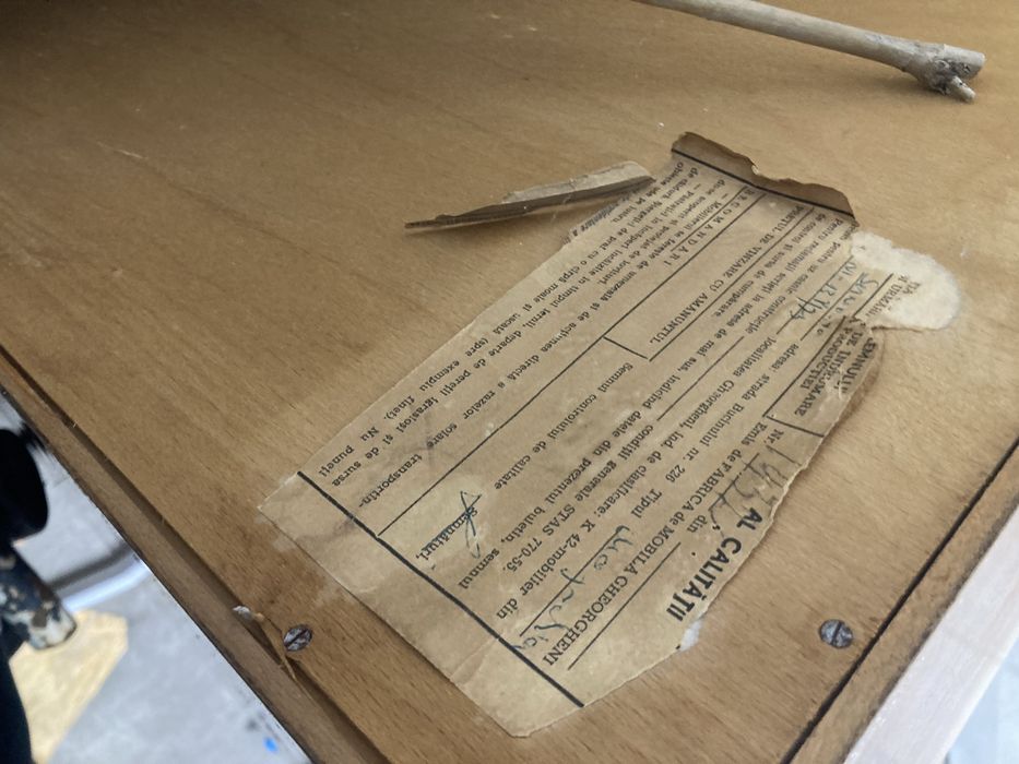 Komoda PRL vintage lata 50/60