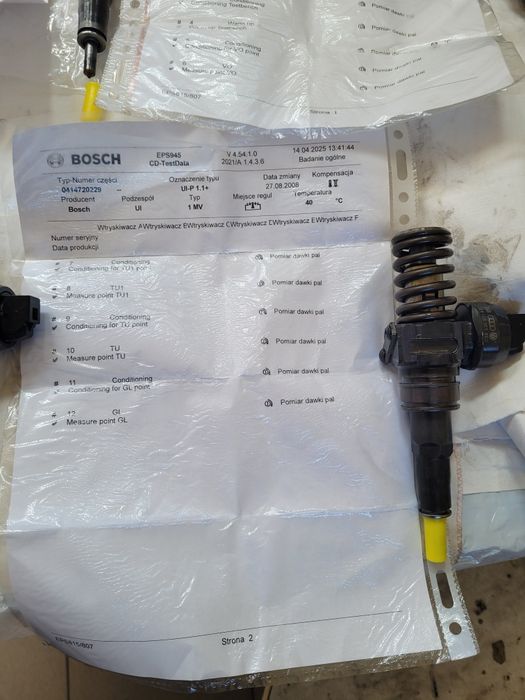Pompowtryskiwacze 073BJ Audi A4 B7 2.0 Tdi 8V