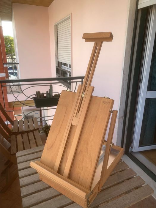 Cavalete de pintura portátil