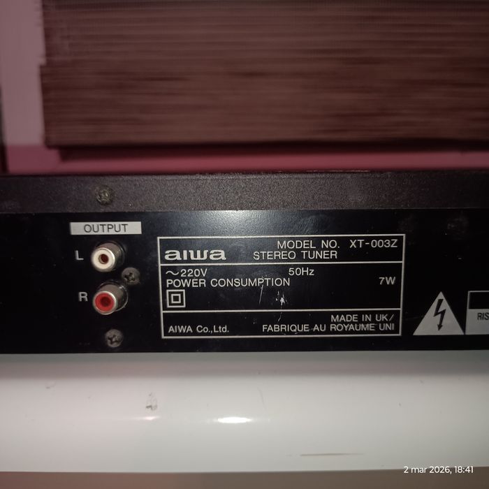 Tuner Aiwa xt003x