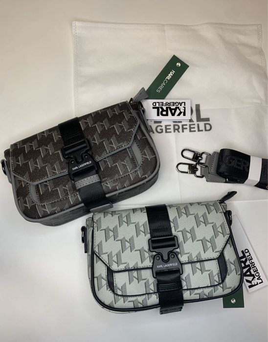 Сумка Karl Lagerfeld/месенджер Karl Lagerfeld/Чоловіча сумка карл/сумка через плече карл Lagerfeld