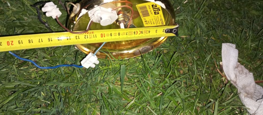 2x kinkiet Alfa złoty piękny oryginalny lampa ścienna