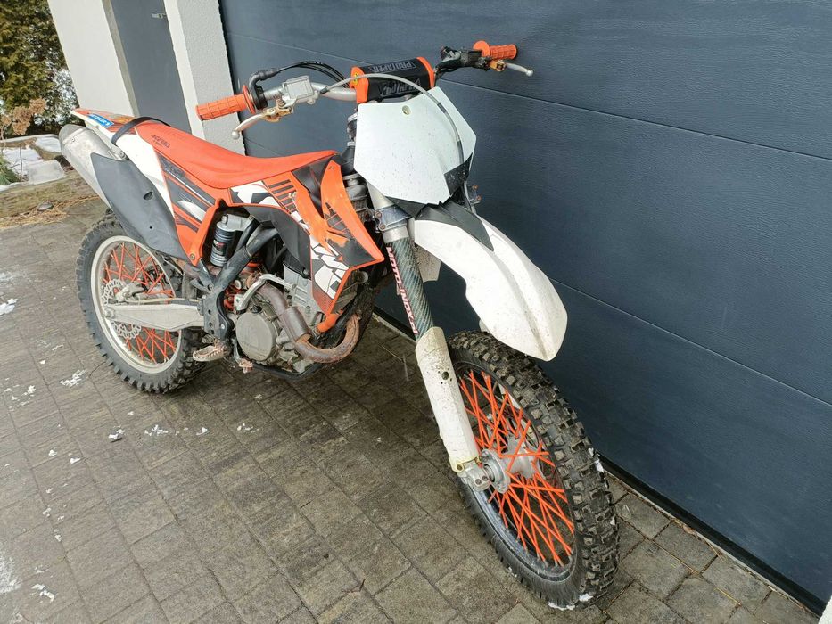 SPRZEDAM doinwestowanego CROSS KTM 250 SX-F 2012