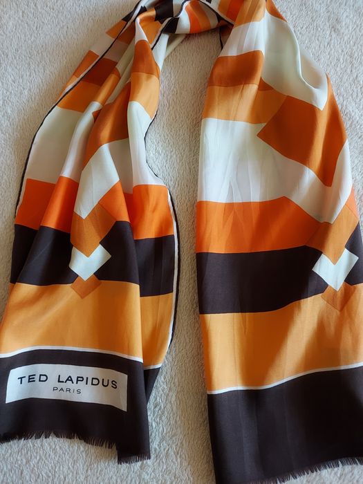 Kolorowy szal Ted Lapidus Paris