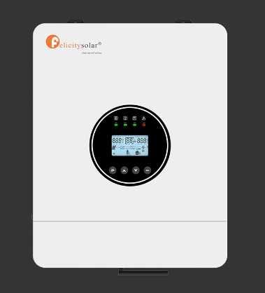 Інвертор Felicitysolar IVEM6048-II 6 кВт 48В — Нове покоління / MPPT 100А