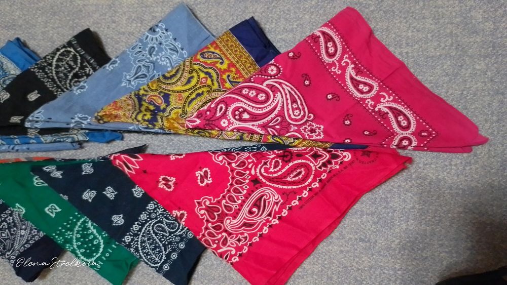 Бандани бавовняні