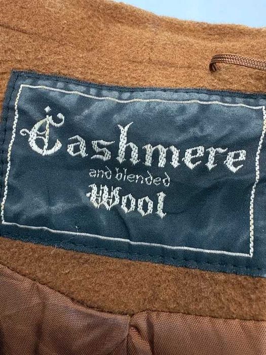 Damski Płaszcz Wełna Kaszmir