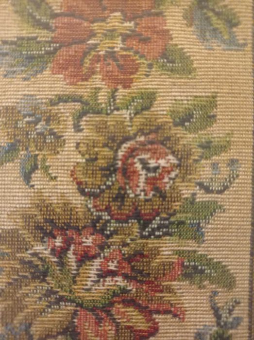 Quadro com antiga tapeçaria
