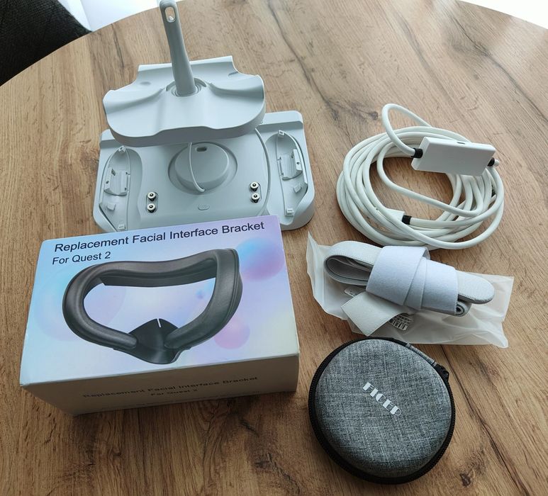 Аксесуари Oculus Quest 2/ Meta Quest 3. Кріплення на голову, дроти
