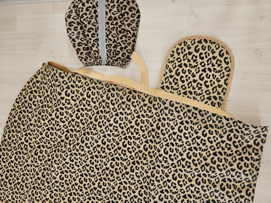 Накидка на лобове скло захисник від снігу, дощу, сонця  леопард