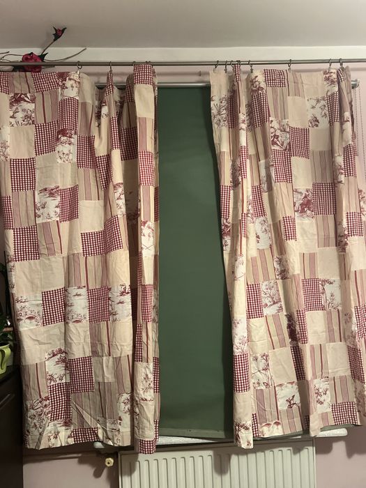 Zaslonki patchwork
