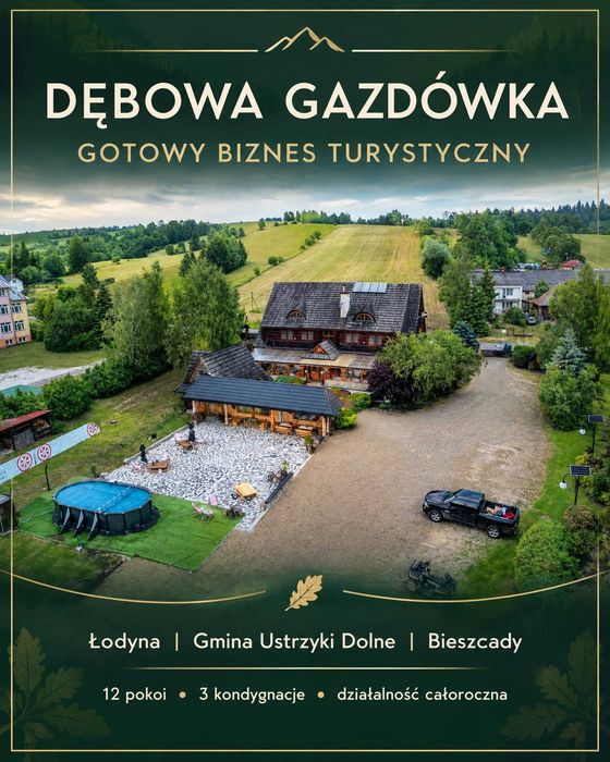 Sprzedam Pensjonat w Bieszczadach