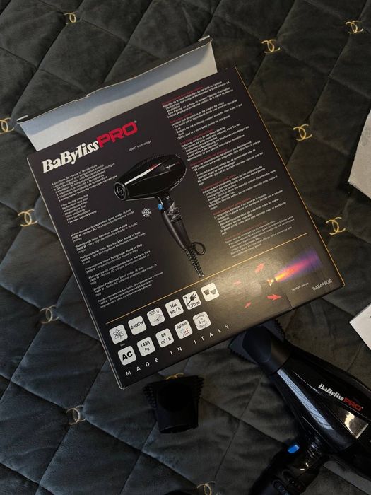 Професійний фен BaByliss Pro Vulcano-HQ Ionic