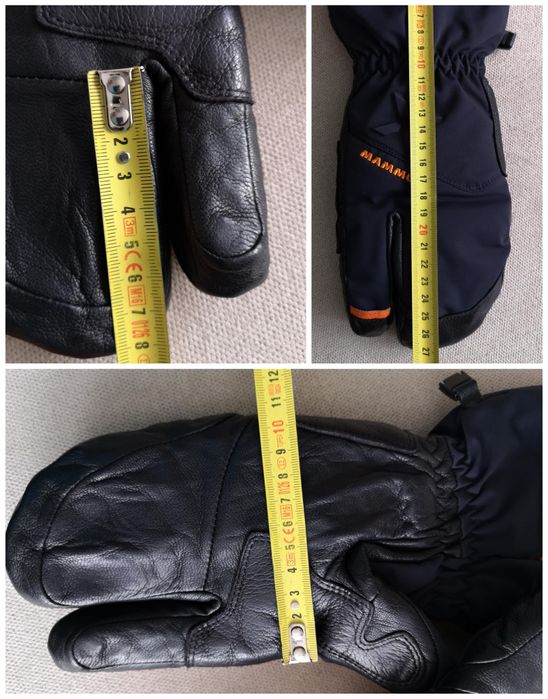 Rękawice MAMMUT Eigerjoch pro GORE-TEX Primaloft skóra rękawiczki S