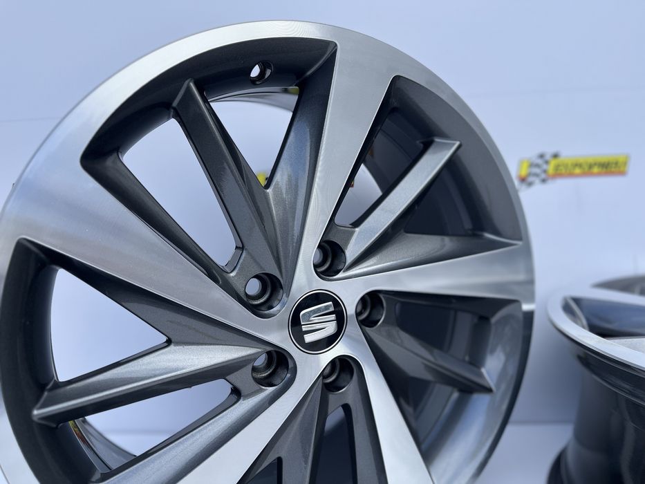Jantes 18 Originais Seat 5x112. Espaçadores e pintura bombas