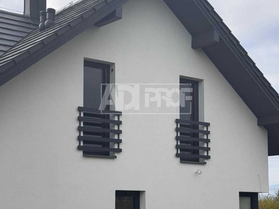 Balkon Francuski Balkony Francuskie Balustrada Natynkowe Aluminium